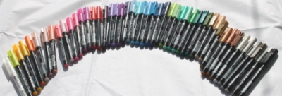 Koi Coloring brush Pen sivellintussit
